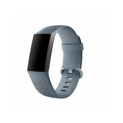 Fitbit Charge 3/4 Smart Watch Classic Replacement Band Rock Grey