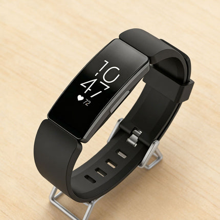 Fitbit Inspire HR Replacement Band Soft Silicone Sports Wrist Smart Watch Strap Black