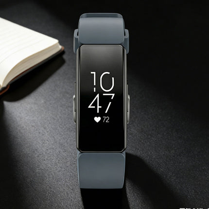 Fitbit Inspire HR Replacement Band Soft Silicone Sports Wrist Smart Watch Strap Grey