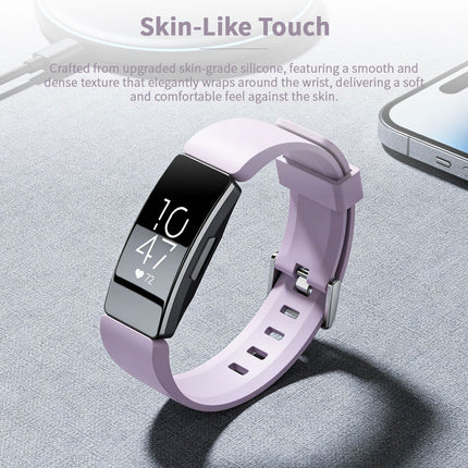 Fitbit Inspire HR Replacement Band Soft Silicone Sports Wrist Smart Watch Strap Lavender