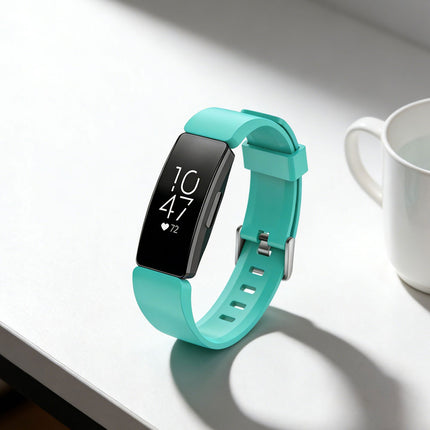 Fitbit Inspire HR Replacement Band Soft Silicone Sports Wrist Smart Watch Strap Mint Green