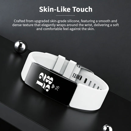 Fitbit Inspire HR Replacement Band Soft Silicone Sports Wrist Smart Watch Strap White