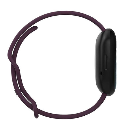 Fitbit Versa 3 4 Sense Sense 2 Smartwatch Soft Silicone Replacement Band Dark Purple