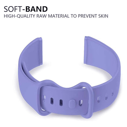 Fitbit Versa 3 4 Sense Sense 2 Smartwatch Soft Silicone Replacement Band Lavender