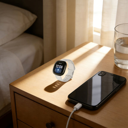 Fitbit Versa 3 4 Sense Sense 2 Smartwatch Soft Silicone Replacement Band White