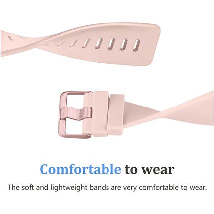 Light Pink Fitbit Versa 2 Watch Repacement Silicone Sport Fitness Band Strap Wristband Lite