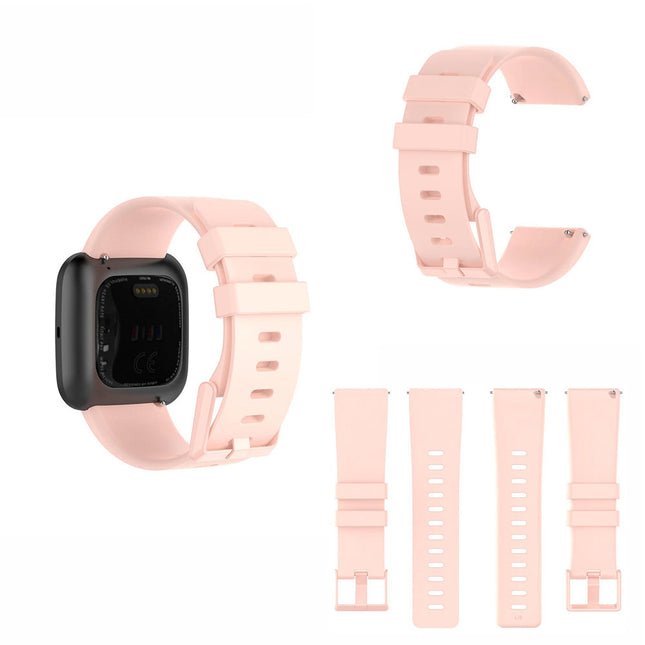 Light Pink Fitbit Versa 2 Watch Repacement Silicone Sport Fitness Band Strap Wristband Lite