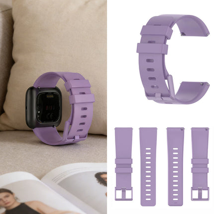 Light Purple Fitbit Versa 2 Watch Repacement Silicone Sport Fitness Band Strap Wristband Lite