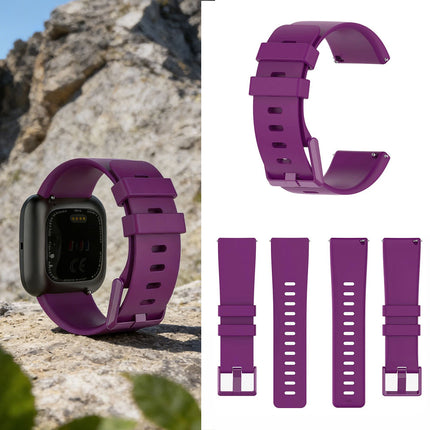 Purple Fitbit Versa 2 Watch Repacement Silicone Sport Fitness Band Strap Wristband Lite
