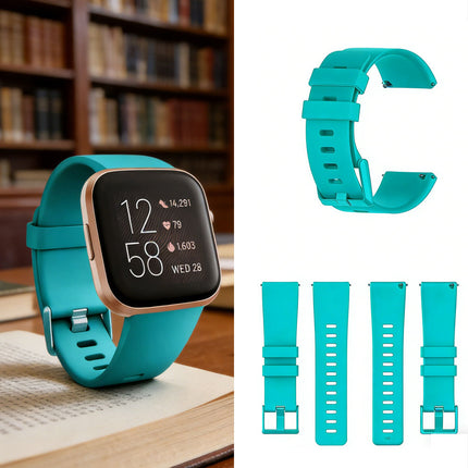 Teal Fitbit Versa 2 Watch Repacement Silicone Sport Fitness Band Strap Wristband Lite