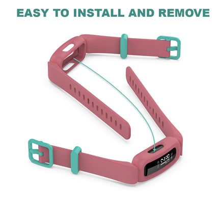 Fitbit Ace 2 Ace 3 Kids Anti-Lost Watch Band Watermelon & Lime