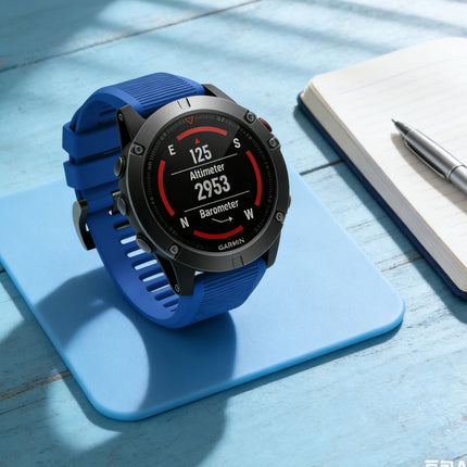 Garmin Fenix 5/6/5X/6X Smartwatch Band Blue