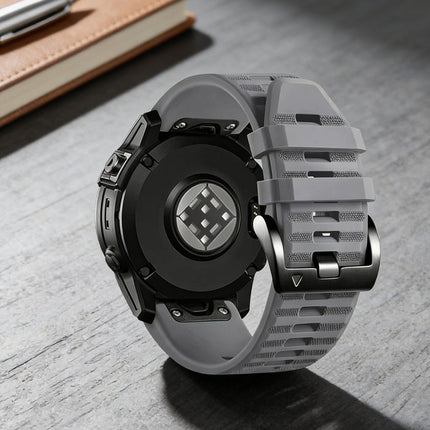 Share For Garmin Fenix 5/6/6x/7/7 Plus/7x Plus Replacement Silicone Watch Band Strap Grey