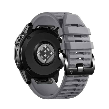 Share For Garmin Fenix 5/6/6x/7/7 Plus/7x Plus Replacement Silicone Watch Band Strap Grey