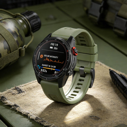 Garmin Fenix 5/6/5X/6X Smartwatch Band Olive