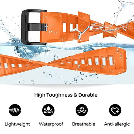 Garmin Fenix 5/6/5X/6X Smartwatch Band Orange