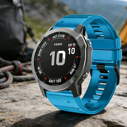 Garmin Fenix 5/6/5X/6X Smartwatch Band Sky Blue