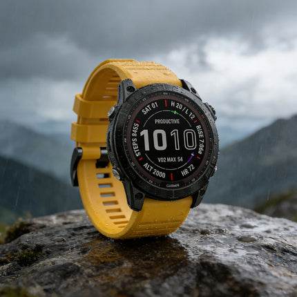 Garmin Fenix 5/6/5X/6X Smartwatch Band Yellow