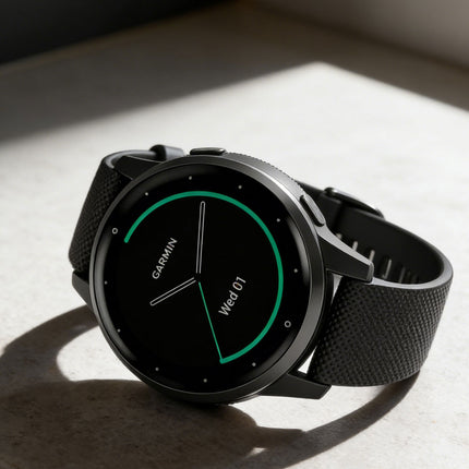 Garmin Forerunner 745 Vivoactive 4 Replacement Watch Band  22mm Black