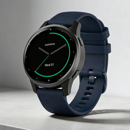 Garmin Forerunner 745 Vivoactive 4 Replacement Watch Band Midnight Blue