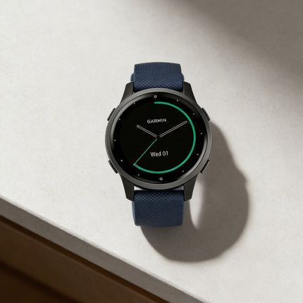 Garmin Forerunner 745 Vivoactive 4 Replacement Watch Band Midnight Blue