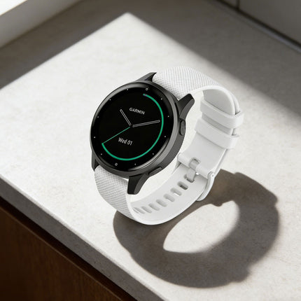 Garmin Forerunner 745 Vivoactive 4 Replacement Watch Band White