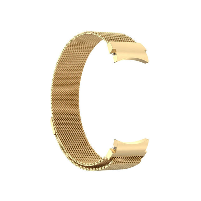 Metal Samsung Galaxy Watch 7 6 4 5 Pro Classic 40mm 44 mm Milanese Magnetic Band Gold