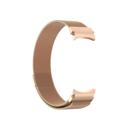 Metal Samsung Galaxy Watch 7 6 4 5 Pro Classic 40mm 44 mm Milanese Magnetic Band Rose Gold