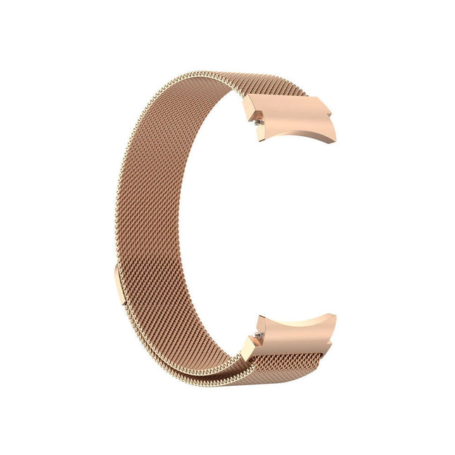 Metal Samsung Galaxy Watch 7 6 4 5 Pro Classic 40mm 44 mm Milanese Magnetic Band Rose Gold