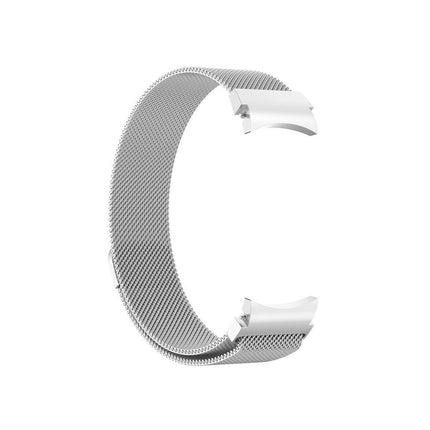 Metal Samsung Galaxy Watch 7 6 4 5 Pro Classic 40mm 44 mm Milanese Magnetic Band Silver