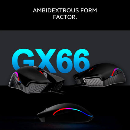AKUN 7200DPI Wired USB 7 Button Backlit RGB Gaming Mouse PC Laptop Ergonomic