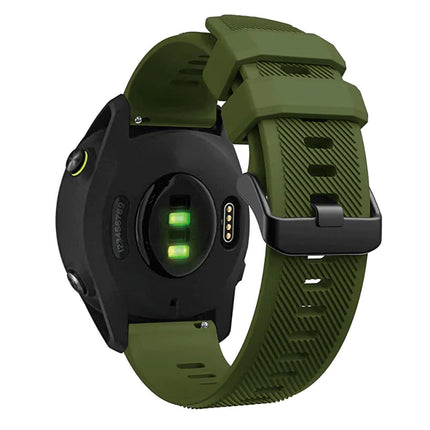 Garmin Forerunner 745 Replacement Watch Band Olive