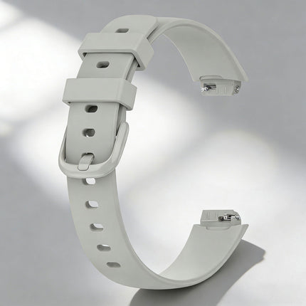For Fitbit Inspire 3 Band Replacement Silicone Watch Sports Strap Band Wristband Grey