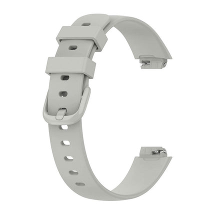 For Fitbit Inspire 3 Band Replacement Silicone Watch Sports Strap Band Wristband Grey