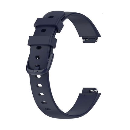 For Fitbit Inspire 3 Band Replacement Silicone Watch Sports Strap Band Wristband Midnight Blue