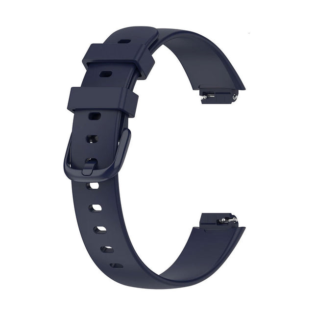 For Fitbit Inspire 3 Band Replacement Silicone Watch Sports Strap Band Wristband Midnight Blue