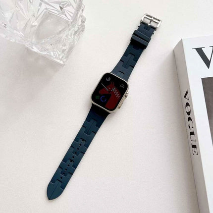 Blue For Apple Watch Band iWatch Strap Series 10 SE 9 8 46mm Wristwatch 44mm