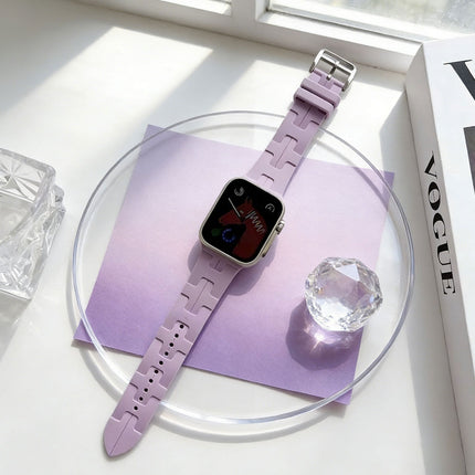 Purple For Apple Watch Band iWatch Strap Series 10 SE 9 8 42mm 40 Wristwatch