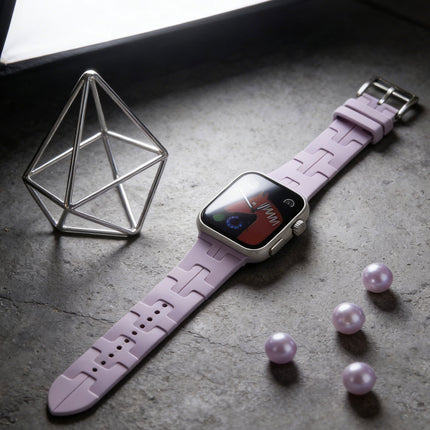 Purple For Apple Watch Band iWatch Strap Series 10 SE 9 8 42mm 40 Wristwatch