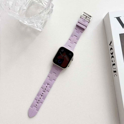 Purple For Apple Watch Band iWatch Strap Series 10 SE 9 8 42mm 40 Wristwatch