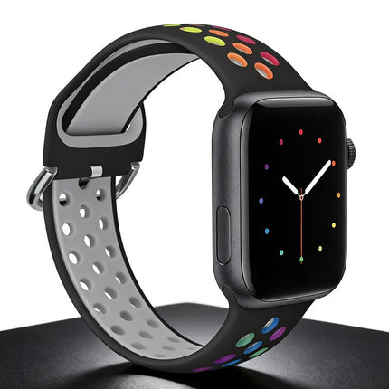 For Apple Watch Band IWatch Series 11 42mm SE 3 40mm Silicone Sport band