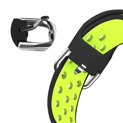 Apple Watch IWatch Band Silicone Strap-Black & Green