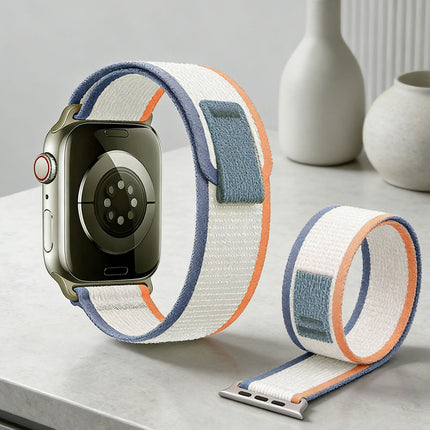 Trail Loop Apple IWatch Band Series SE 8 7 6 5 40 41 38 44 45 Ultra Orange Beige Blue