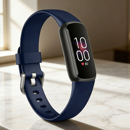 Fitbit Luxe Silicone Replacement Watch Band Wristband Midnight Blue