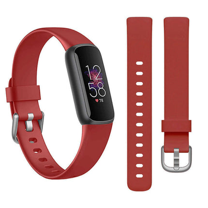 Fitbit Luxe Silicone Replacement Watch Band Wristband Red