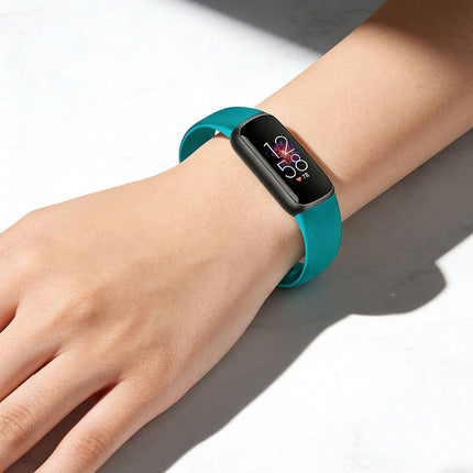 Fitbit Luxe Silicone Replacement Watch Band Wristband Teal