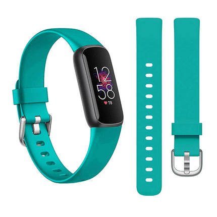 Fitbit Luxe Silicone Replacement Watch Band Wristband Teal