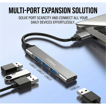 USB Type C USB Extender 3.0 2.0 Multi Port Hub 4 Port MacBook Windows Extension