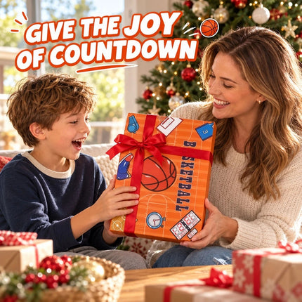 Basketball Advent Calendar 2026 24 Day Christmas Countdown Toy Gift Box Kids