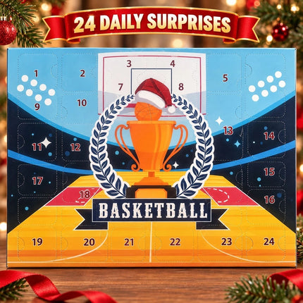 Basketball Advent Calendar 2026 24 Day Christmas Countdown Toy Gift Box Kids